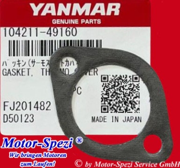 Yanmar Thermostatdichtung, passt für 2GM Serie, original 104211-49160